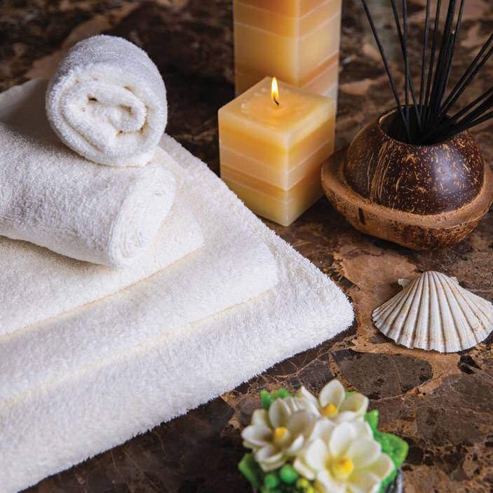 ATHENS 50 towel, 500 GSM, white