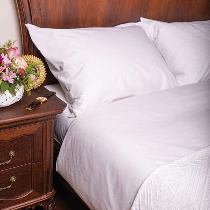 RODOS 50/50 polycotton pillowcase, 210 thread count