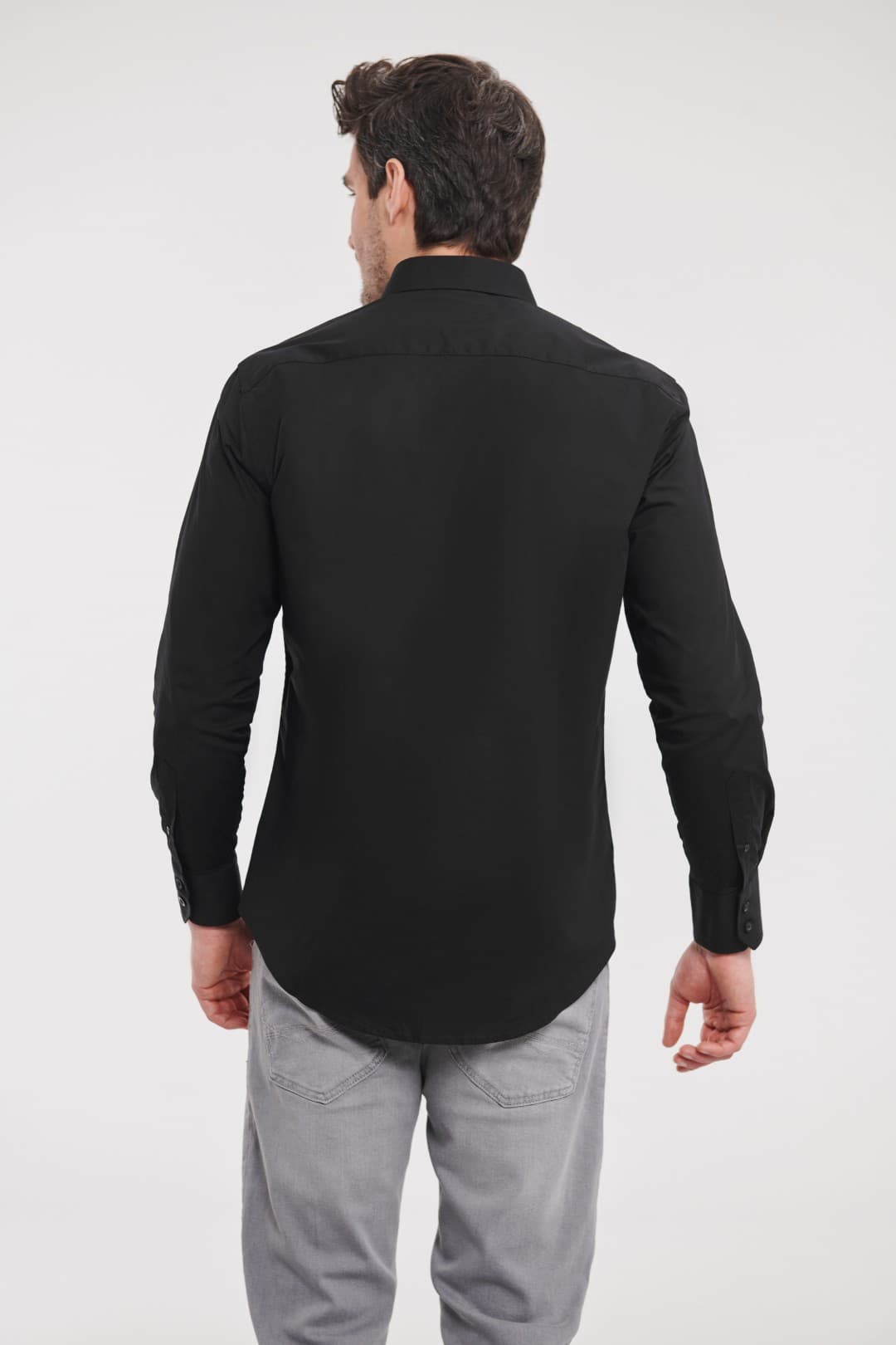 Košulja muška dugi rukavi Fitted Stretch — slika 8