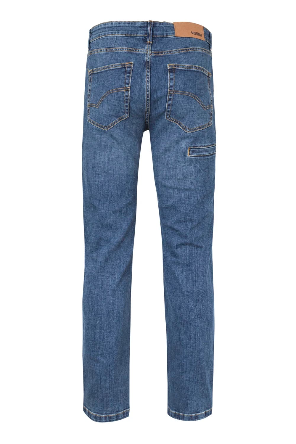 Stretch denim trousers — image 2