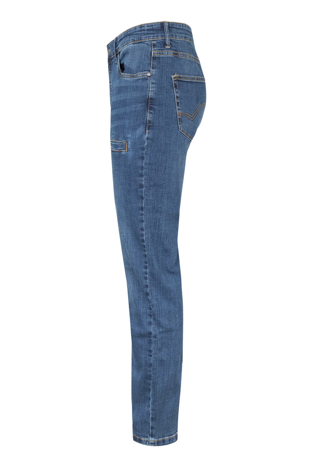 Stretch denim trousers — image 3
