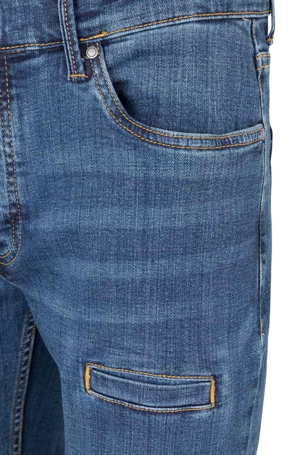 Stretch denim trousers — image 6