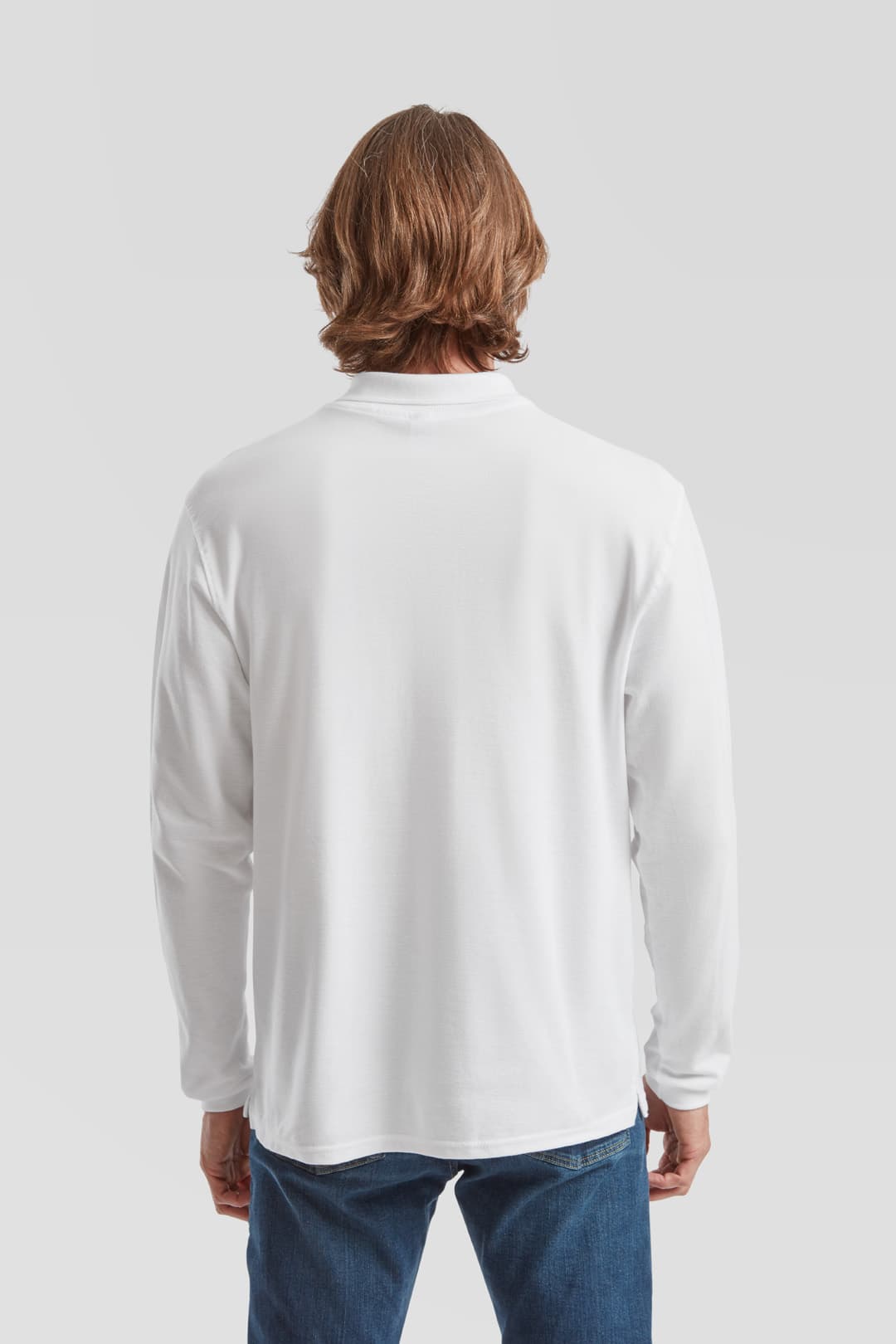 Premium polo shirt, long sleeves — image 7