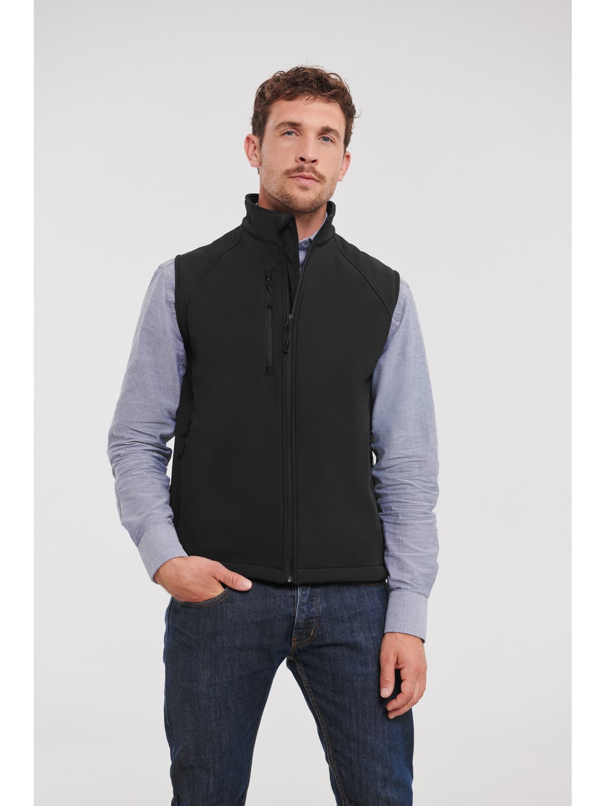 Men's softshell vest