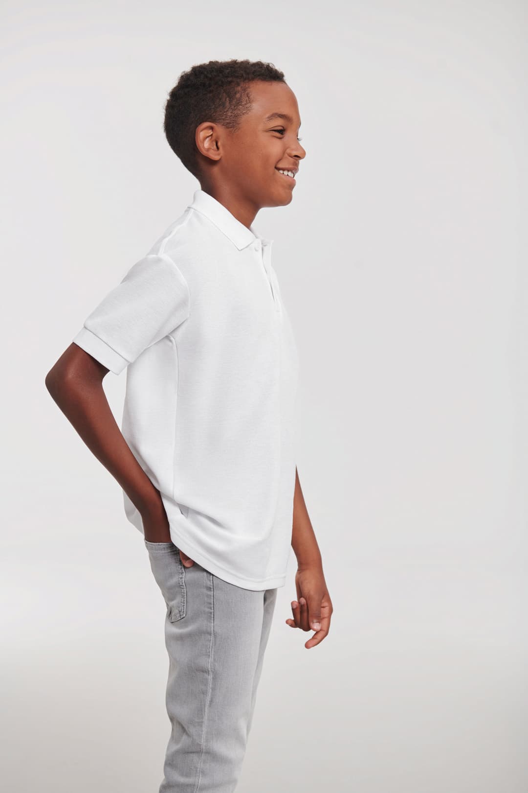 Classic Polycotton kids' polo shirt — image 5