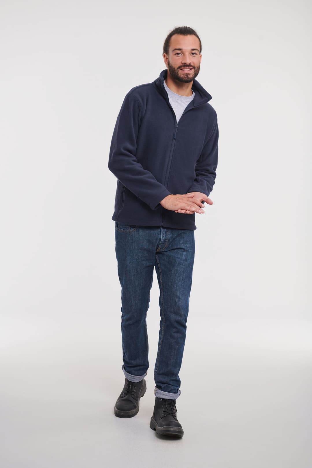 Flis muški Outdoor Full Zip — slika 6