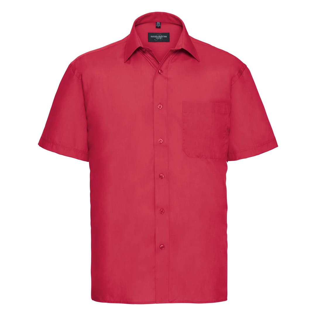 Košulja muška kratki rukavi Classic Polycotton Poplin