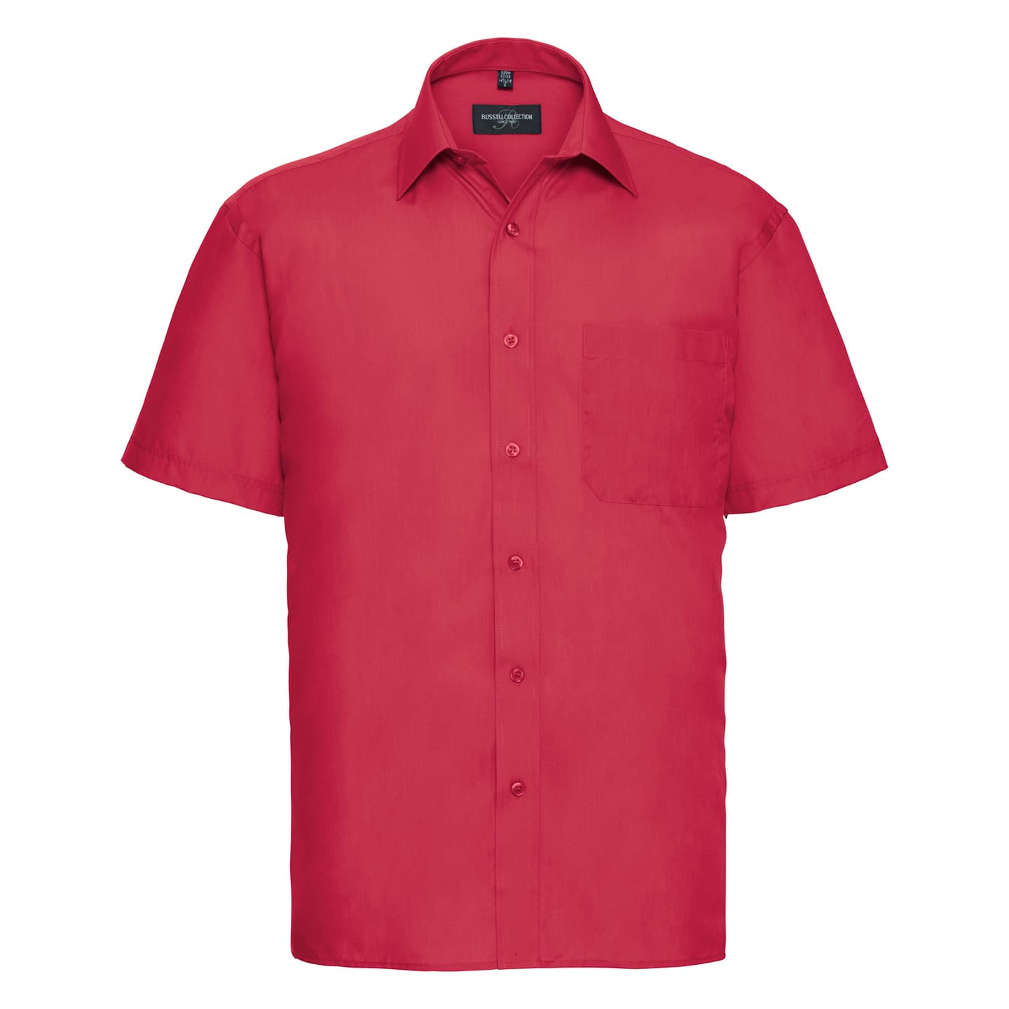 Košulja muška kratki rukavi Classic Polycotton Poplin