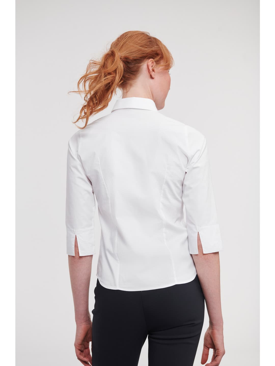 Košulja ženska 3/4 rukavi Fitted Stretch — slika 8