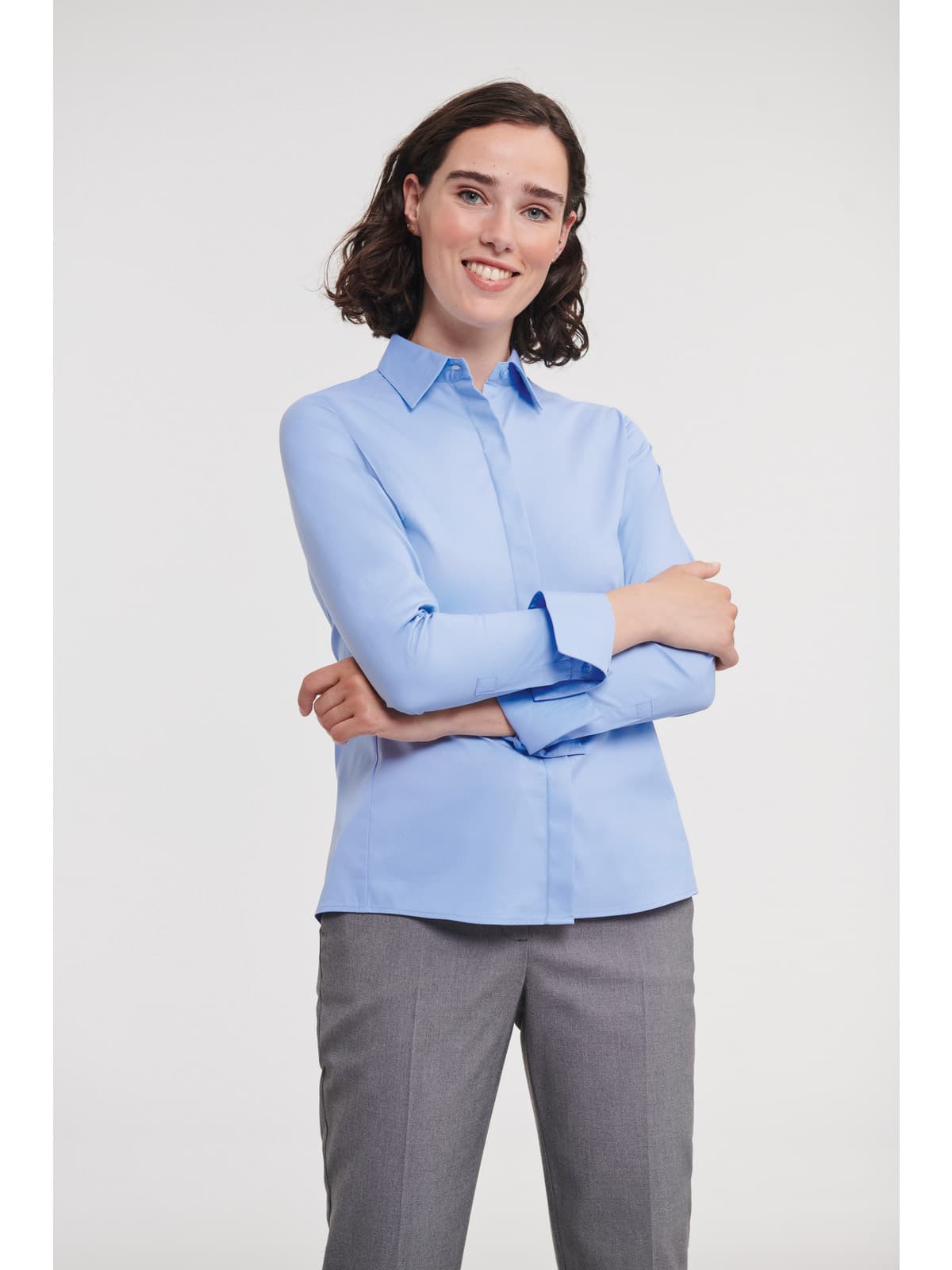 Women's Fitted Ultimate Stretch shirt, long sleeves