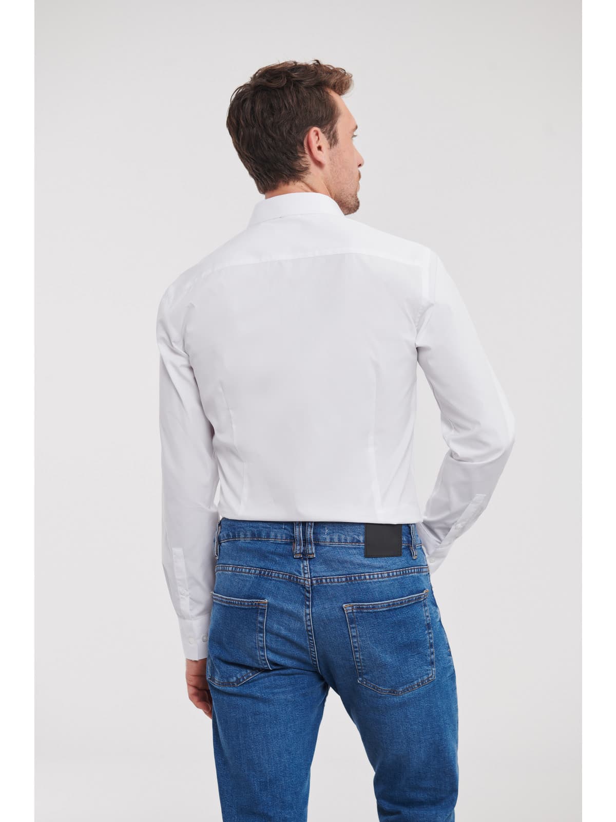 Košulja muška dugi rukavi Fitted Ultimate Stretch — slika 6