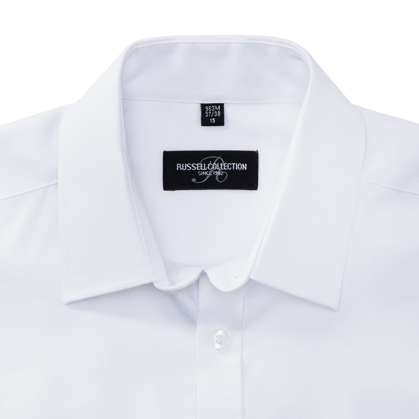 Košulja muška kratki rukavi Tailored Herringbone — slika 7