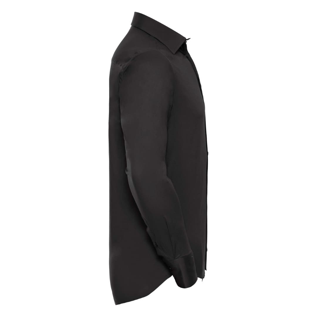 Košulja muška dugi rukavi Fitted Stretch — slika 3