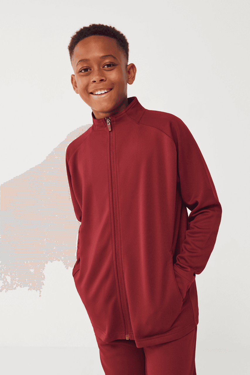 Kids' Trucksuit zip-up sweatshirt