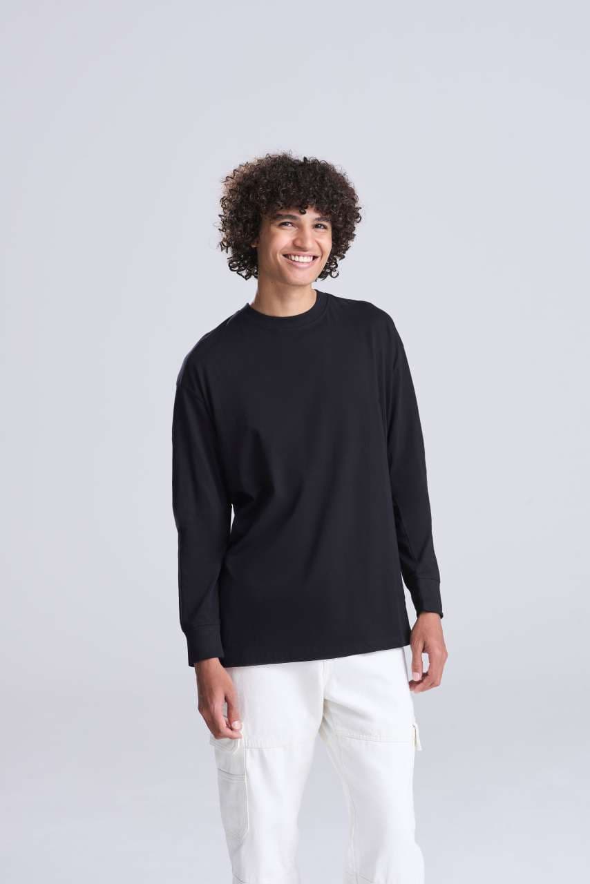 Majica dugi rukav unisex Oversize 100 T