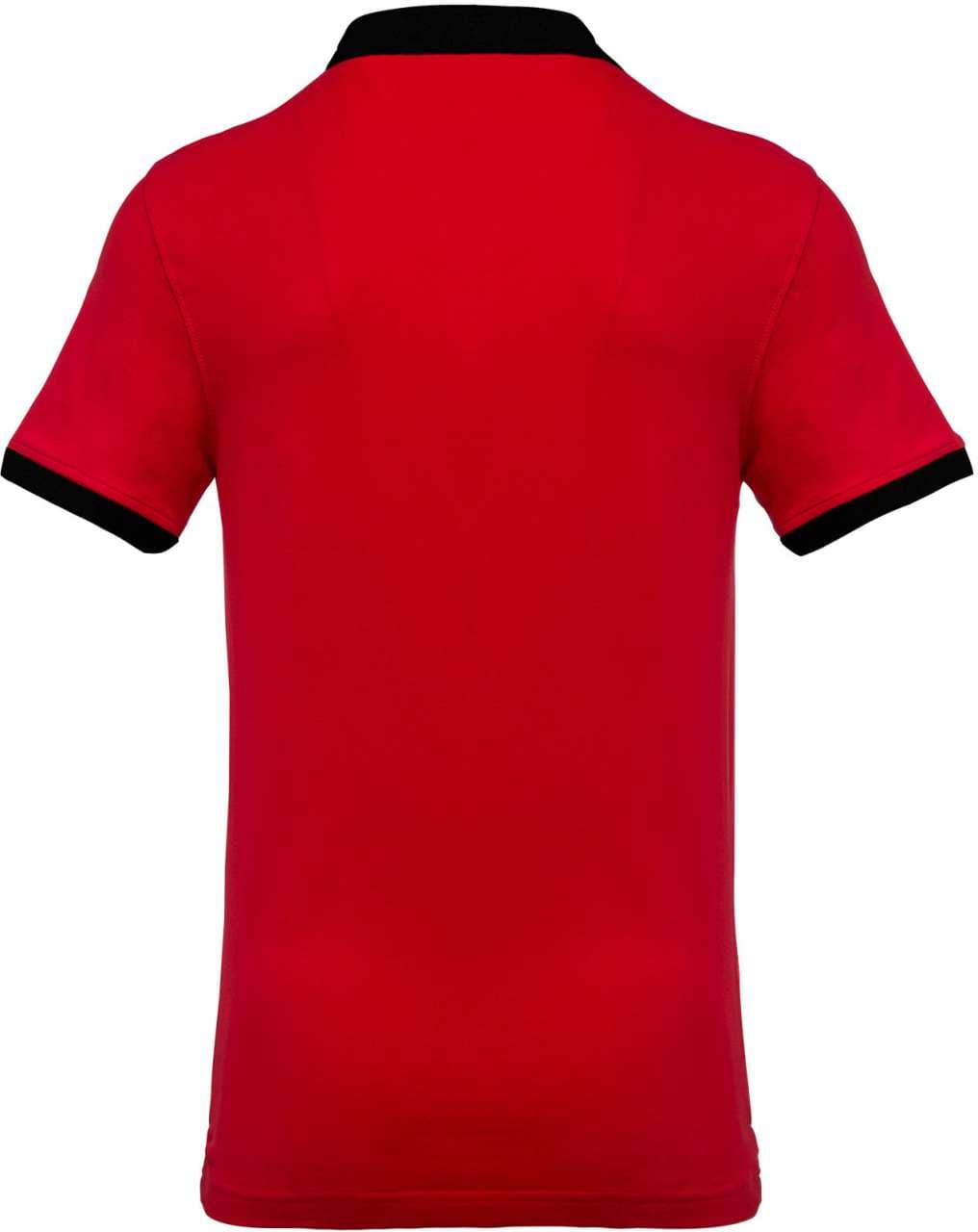 Men's two-tone piqué polo shirt — image 2
