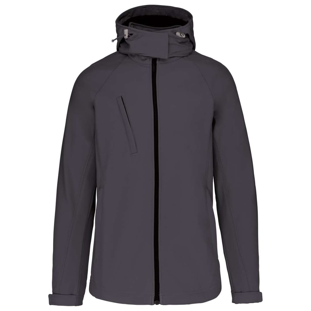 Jakna ženska sa kapuljačom Softshell — slika 2