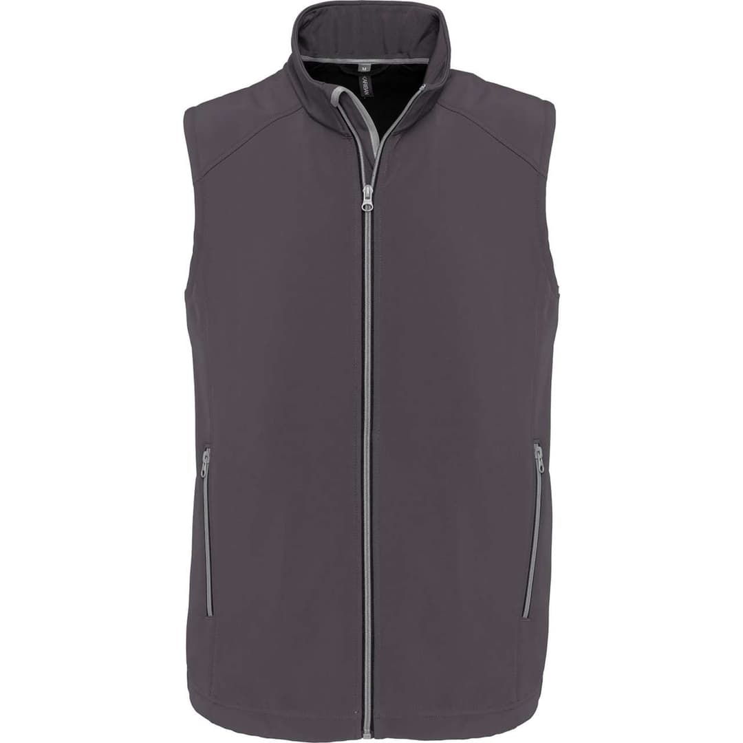 Prsluk Softshell 2-layer - Crna