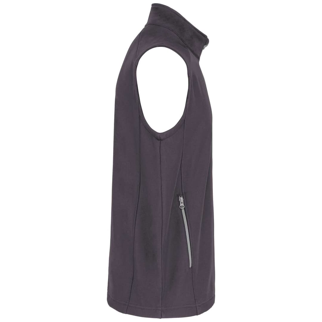 Prsluk Softshell 2-layer - Crna — slika 3