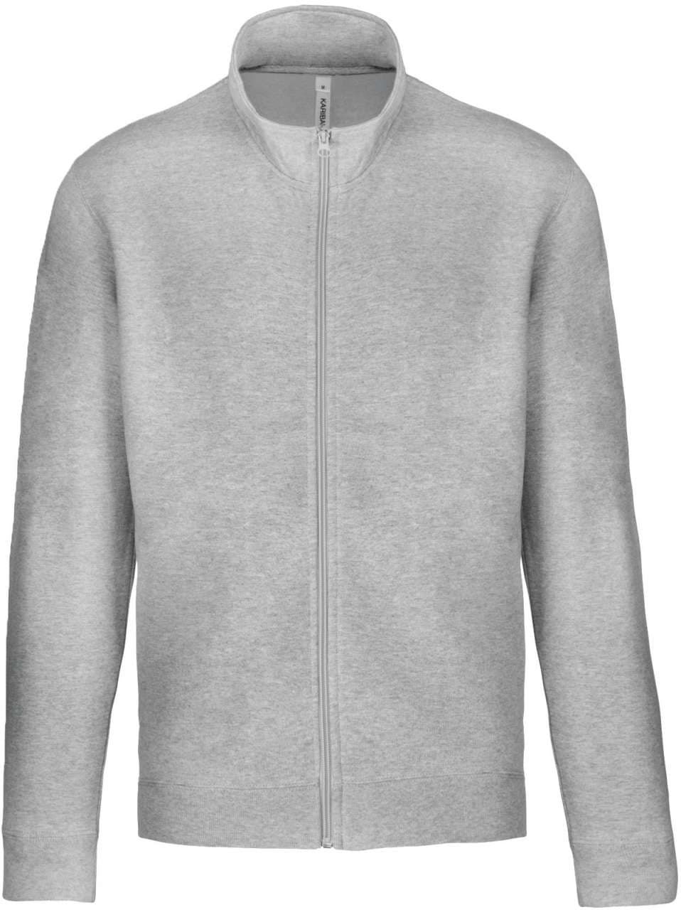 Men's full-zip fleece sweatshirt