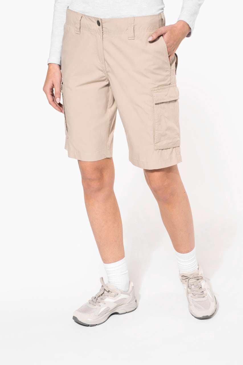 Bermude Kariban lightweight multipocket ženske