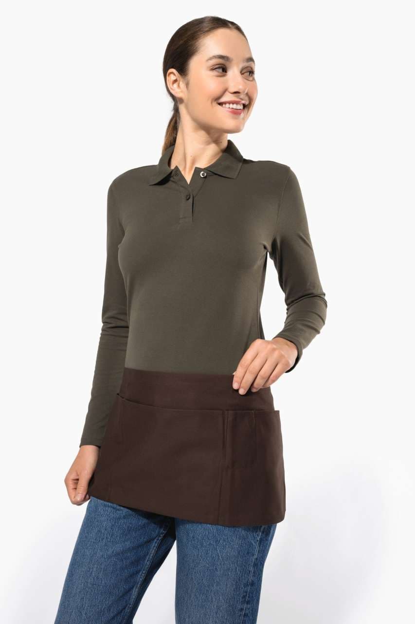 Short cotton apron
