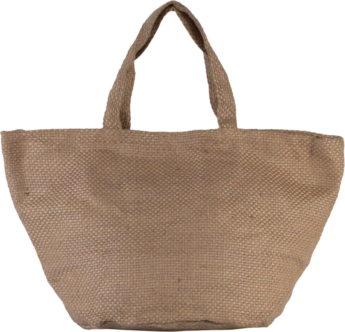 Yarn Dyed jute tote bag