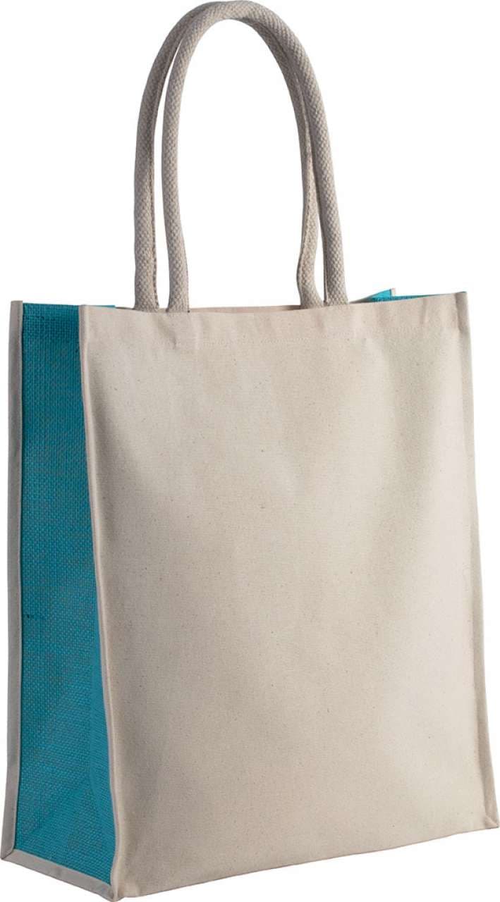 Cotton/jute Tote tote bag
