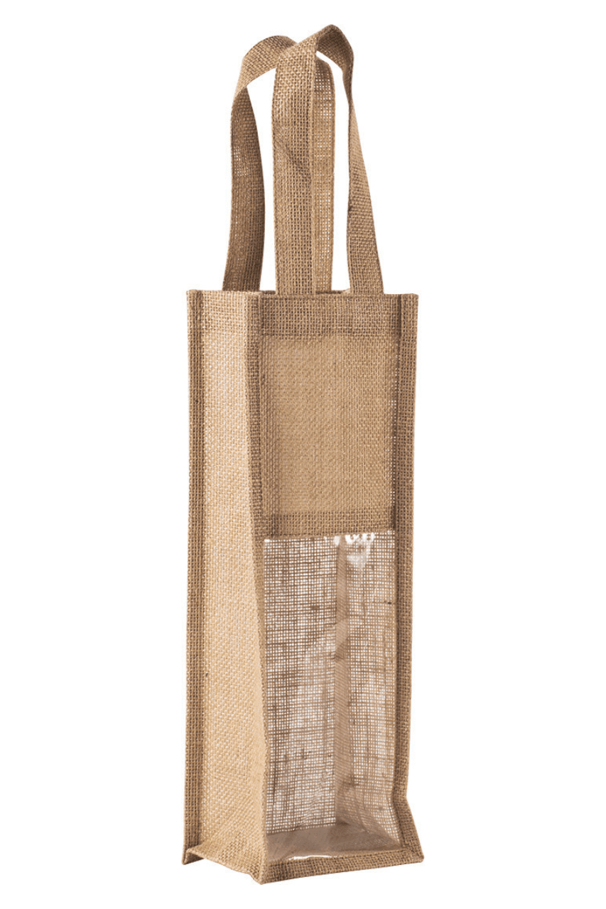 Jute bottle bag