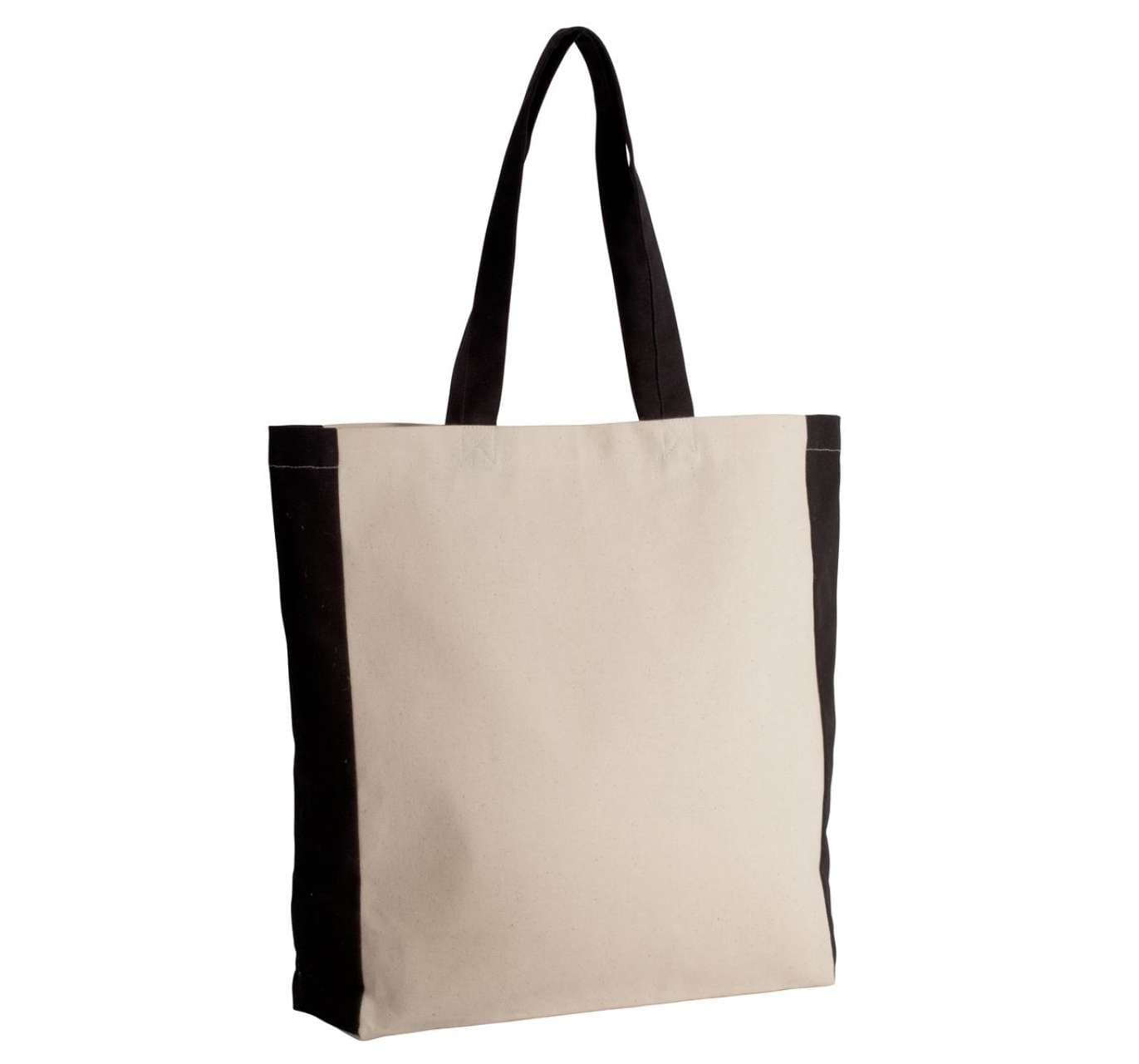 Two-tone tote bag