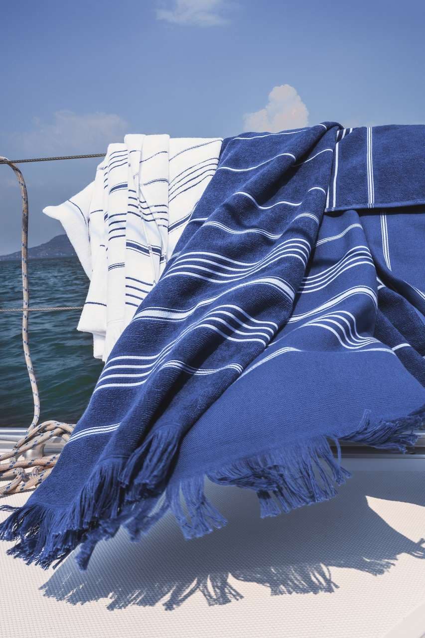 Olima PESHTEMAL 1000 striped towel