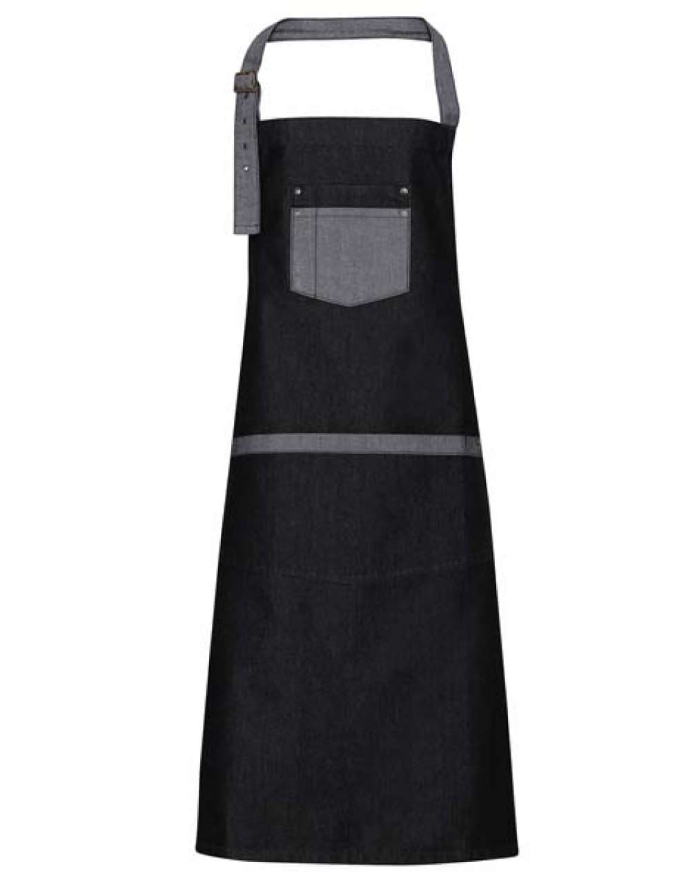 Kecelja DOMAIN Contrast denim, duga