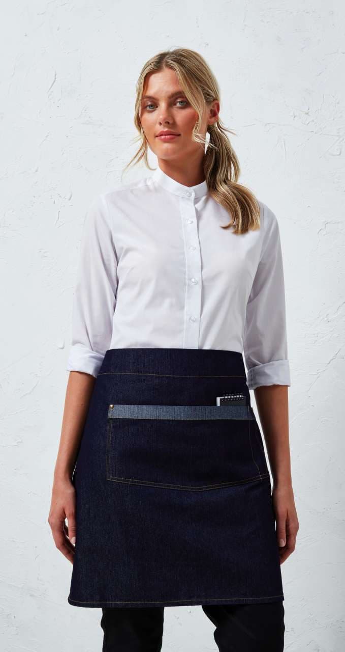 Kecelja DOMAIN Contrast denim kratka