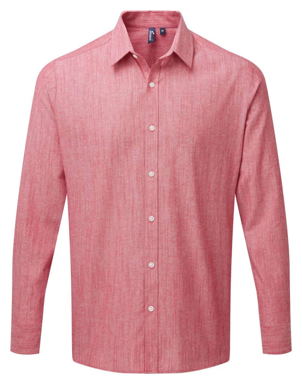 Men's Chambray shirt, long sleeves