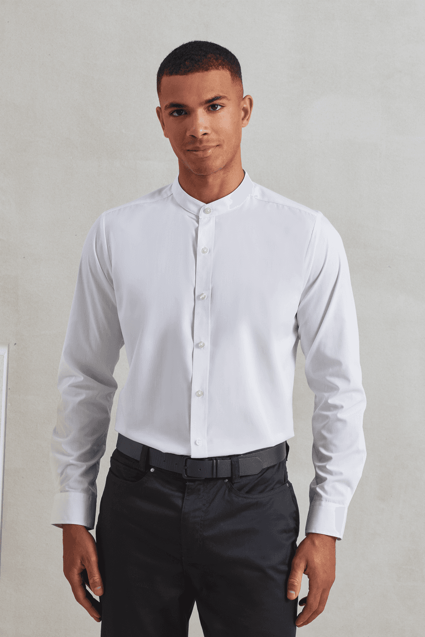Men's shirt with a mandarin Collar