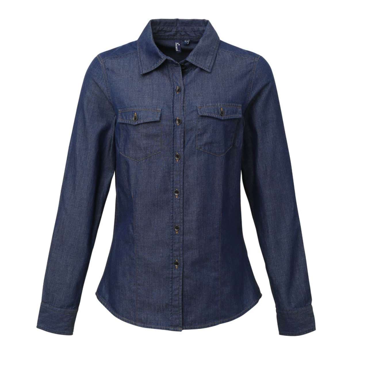 Košulja ženska Jeans stitch dugi rukavi