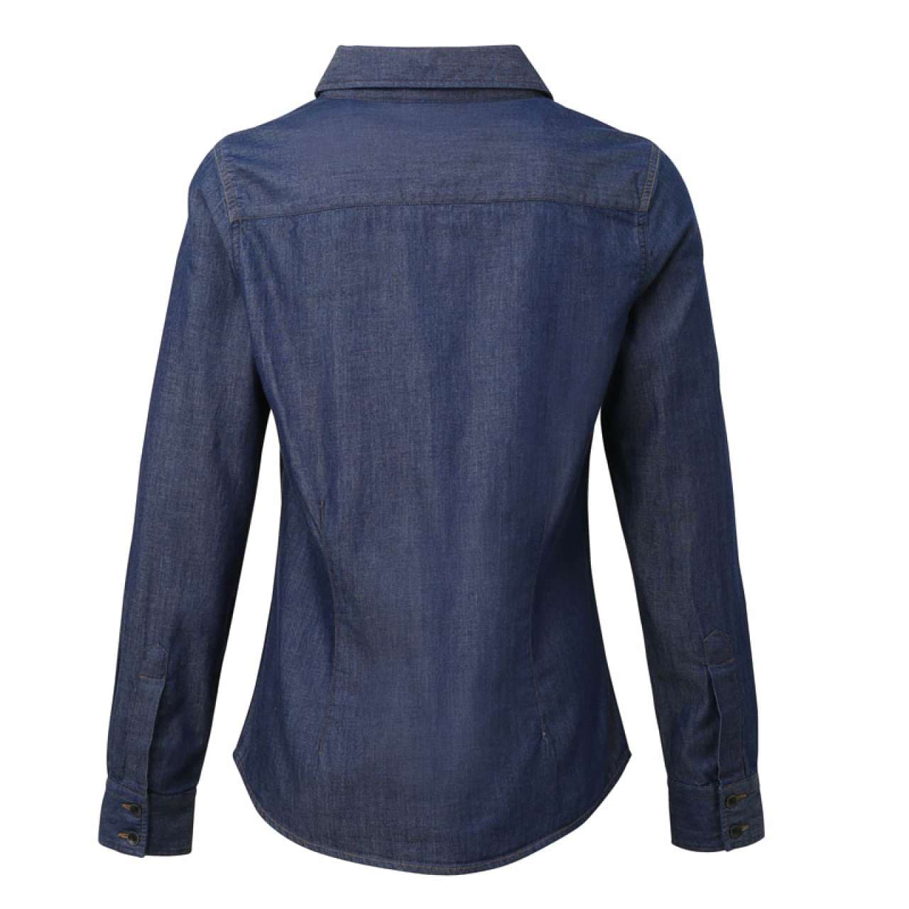 Košulja ženska Jeans stitch dugi rukavi — slika 2