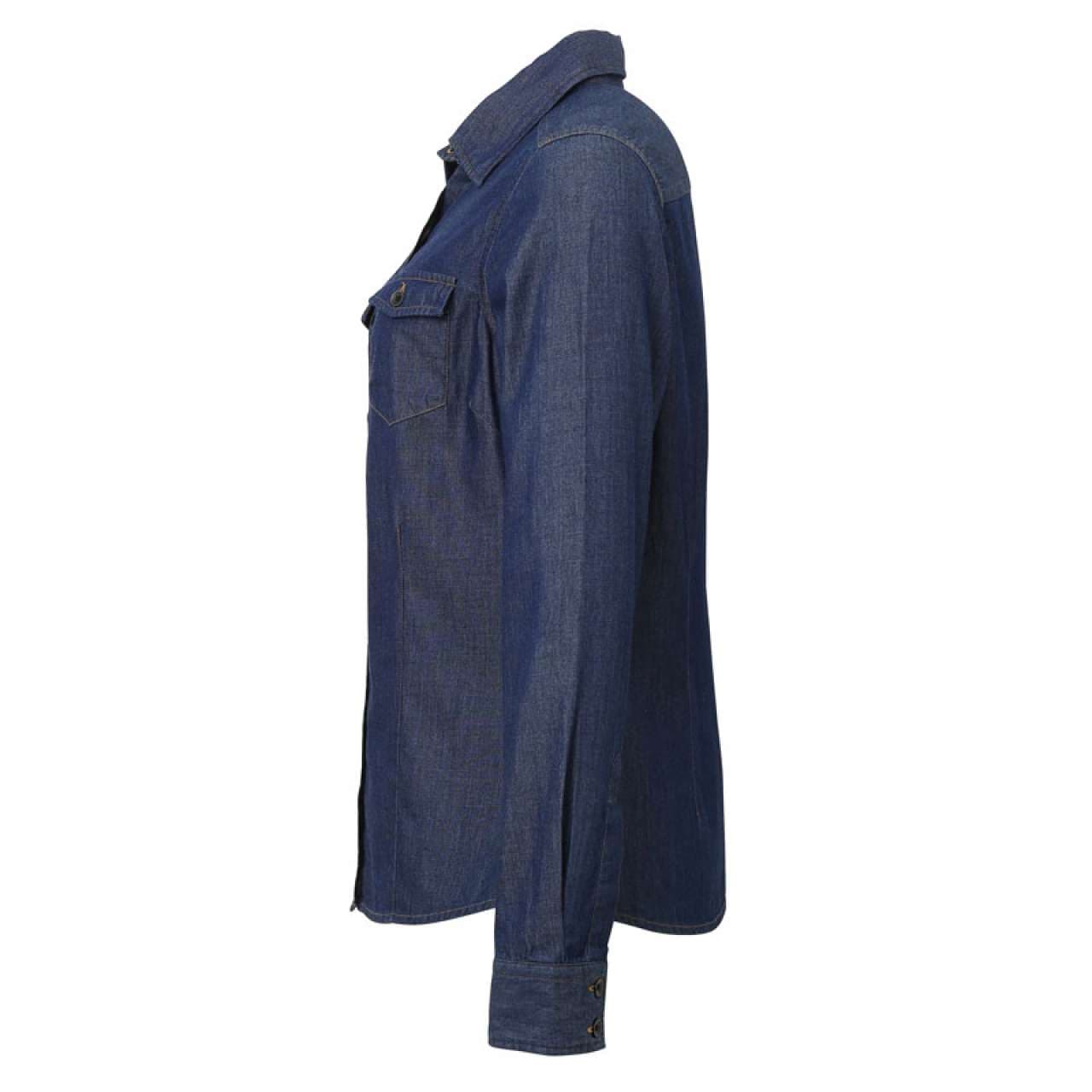Košulja ženska Jeans stitch dugi rukavi — slika 3