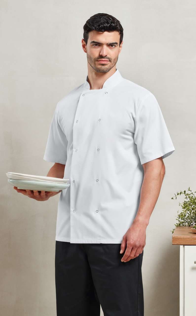 Stud chef's shirt