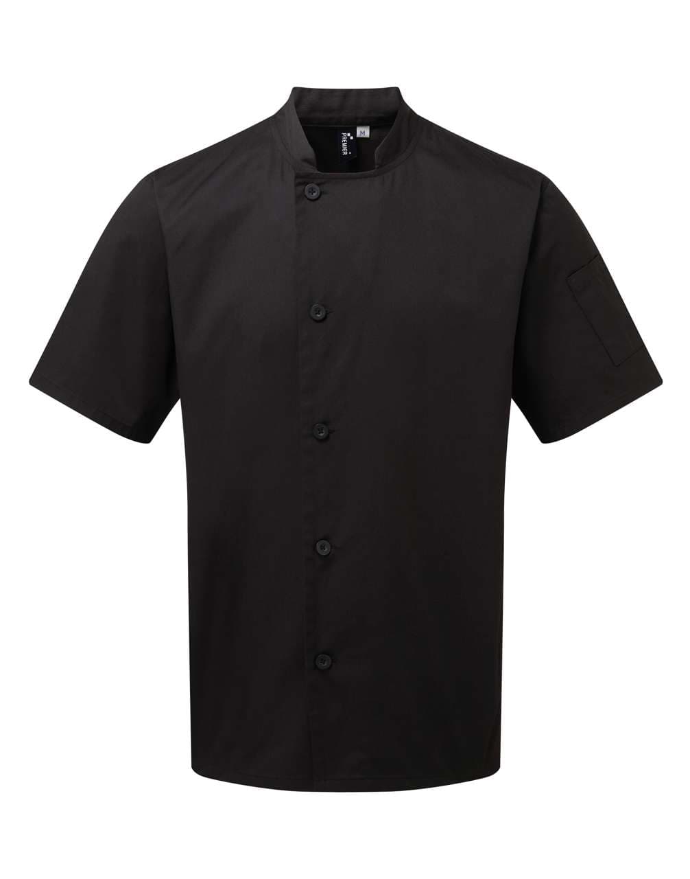 Kuvarska bluza Essential, kratki rukavi — slika 2