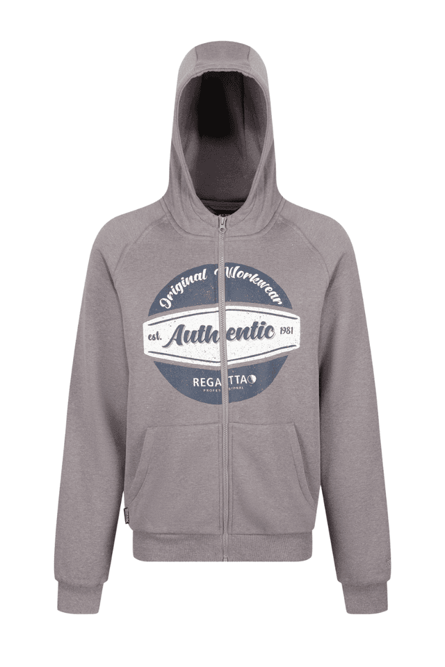 Hooded work sweatshirt