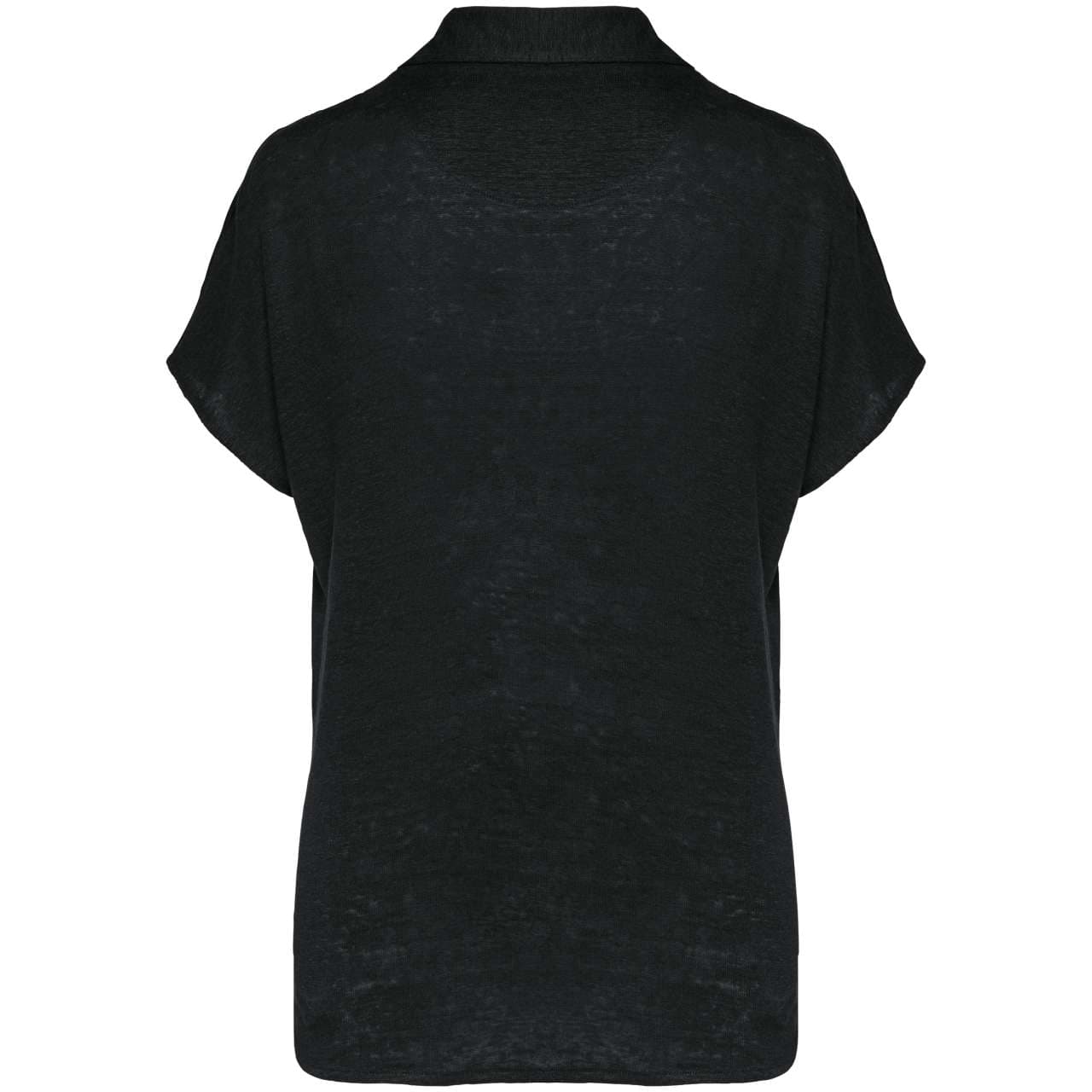 Women's Spasso linen polo shirt — image 2