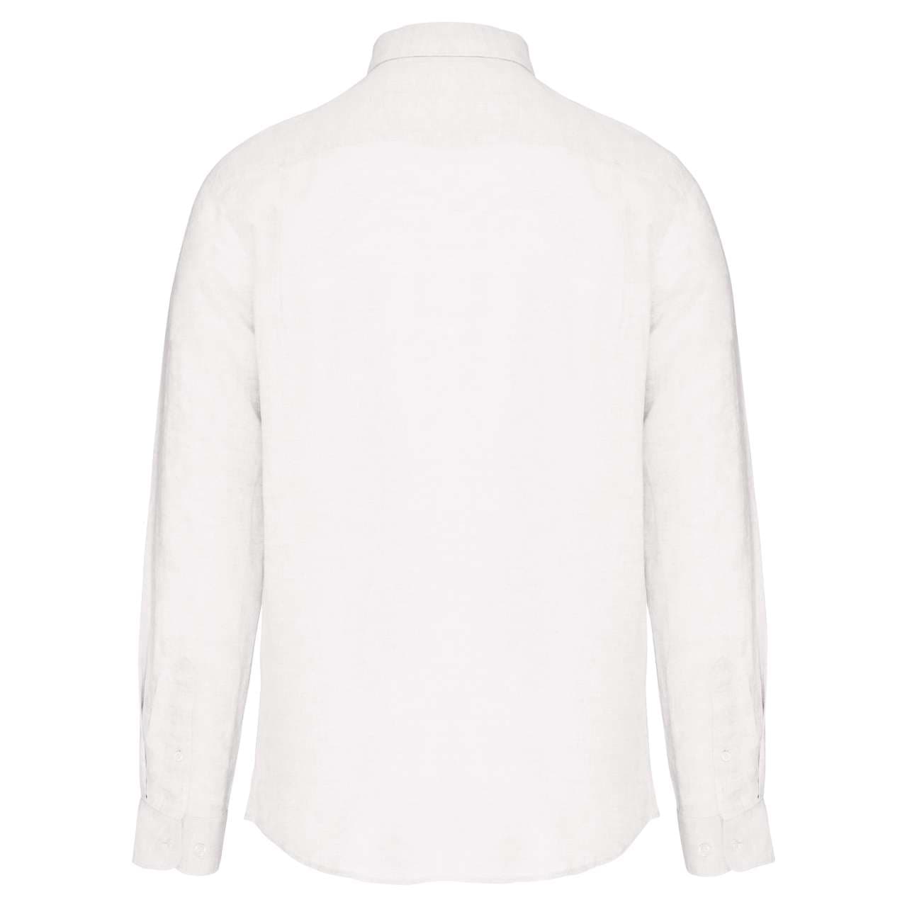 Men's Spasso linen shirt, long sleeves-2 — image 2