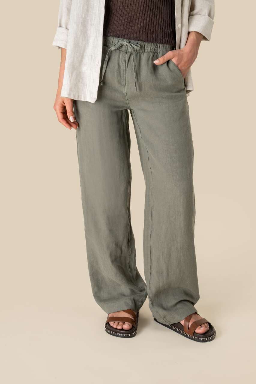 Pantalone ženske  lanene Spasso