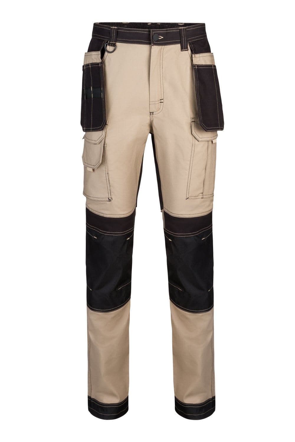 Canvas stretch trousers