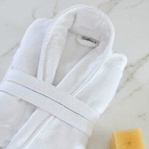 WAFFLE Bade Mantil , 430GSM